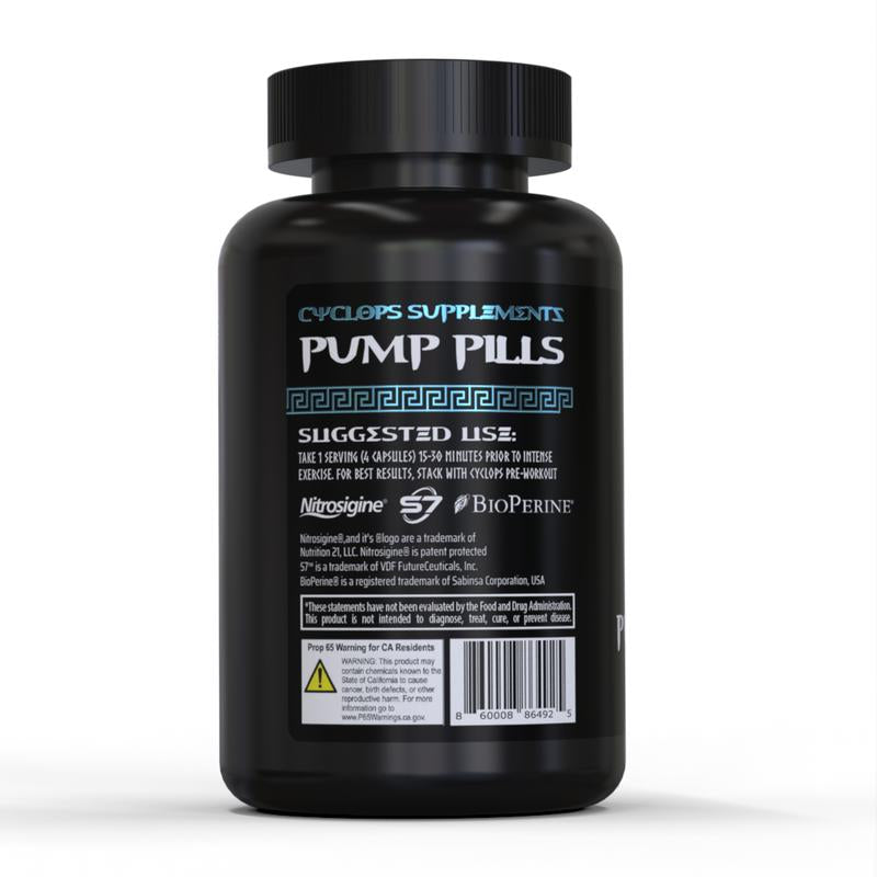 Nonstim Pre-Workout Pump Capsule Supplements